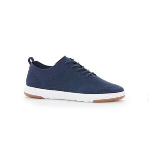 Perry Ellis Men's Navy Knit Lace-Up Sneaker
